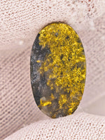 4.84ct Black Gold in Quartz Cabochon