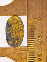 4.84ct Black Gold in Quartz Cabochon
