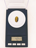 4.84ct Black Gold in Quartz Cabochon