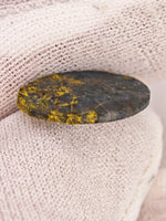 4.81ct Black Gold in Quartz Cabochon