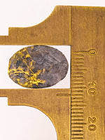 4.81ct Black Gold in Quartz Cabochon