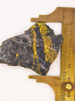 21.63 Grams RICH 22k Black Gold Quartz Slab