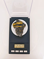 21.63 Grams RICH 22k Black Gold Quartz Slab