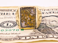 14K Gold in Quartz Ring - Vintage 16to1 Mine