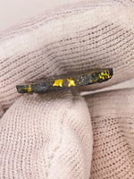 5.94ct Black Oval Gold Quartz Cabochon GRAIL