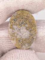9.80ct Oval Colorado Gold in Quartz Cabochon