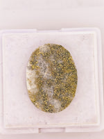 8.42ct Oval Colorado Gold in Quartz Cabochon