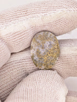 8.42ct Oval Colorado Gold in Quartz Cabochon