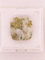 7.35ct Cushion Colorado Gold in Quartz Cabochon