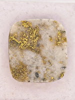 7.35ct Cushion Colorado Gold in Quartz Cabochon