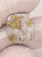 7.35ct Cushion Colorado Gold in Quartz Cabochon