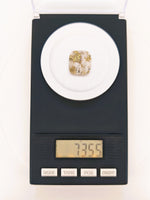 7.35ct Cushion Colorado Gold in Quartz Cabochon