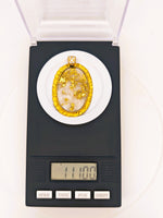 22K Nugget Gold Quartz Pendant