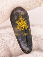 19.34ct Black Gold Quartz Cabochon