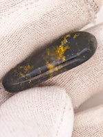 19.34ct Black Gold Quartz Cabochon