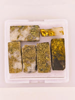 6 x Gold Quartz Cabochon Parcel - 17.20ct