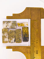 6 x Gold Quartz Cabochon Parcel - 17.20ct