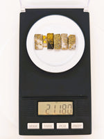 6 x Gold Quartz Cabochon Parcel - 17.20ct