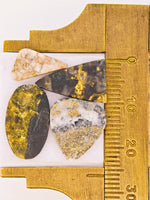 4 x Gold Quartz Cabochon Parcel - 10.84cts