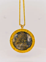 22K Alaskan Gold Quartz Nugget Pendant