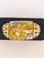 14K Gold Quartz Ring 16to1 Mine