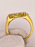 14K Gold Quartz Ring 16to1 Mine