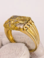 14K Gold Quartz Ring 16to1 Mine