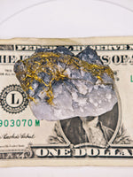 68.3 Grams RICH Californian Gold Quartz Specimen