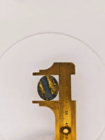 15.72ct Black Oval Gold Quartz Cabochon GRAIL