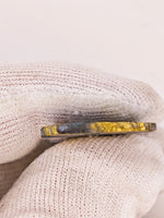 8.67ct Black Oval Gold Quartz Cabochon GRAIL