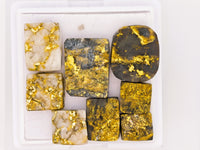 8 x Gold Quartz Cabochon Parcel - 15.58cts