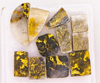 11 x Gold Quartz Cabochon Parcel - 12.24cts