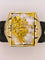 22K Engraved Gold Quartz Ring - 16to1 Mine - STUNNING
