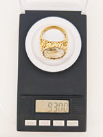 10K 16to1 Mine Round Gold Quartz Ring