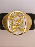 22K Florentine Gold Quartz Ring - 16to1 Mine
