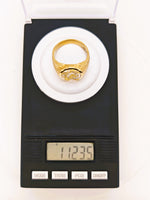 22K Florentine Gold Quartz Ring - 16to1 Mine