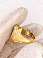 22K Florentine Gold Quartz Ring - 16to1 Mine