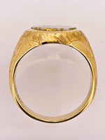 22K Florentine Gold Quartz Ring - 16to1 Mine