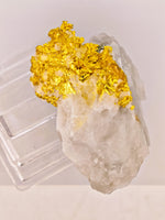 11.27 Grams 16to1 Mine Gold Quartz Specimen