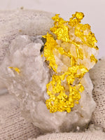 11.27 Grams 16to1 Mine Gold Quartz Specimen
