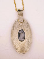 Alaskan 22K Gold Nugget Gold Quartz Pendant
