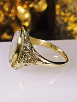 Antique Victorian 10K Opal Ring