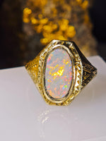Antique Victorian 10K Opal Ring