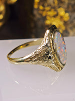 Antique Victorian 10K Opal Ring