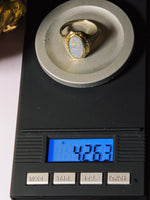 Antique Victorian 10K Opal Ring