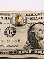10K Two-Tone Yellow & White Gold, 16to1 mine Gold in Quartz Ring