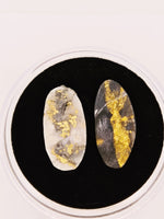 2 x Gold Quartz Cabochon Parcel - 4.55cts