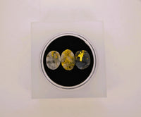 3 x Gold Quartz Cabochon Parcel - 3.07cts