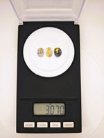 3 x Gold Quartz Cabochon Parcel - 3.07cts