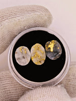 3 x Gold Quartz Cabochon Parcel - 3.07cts